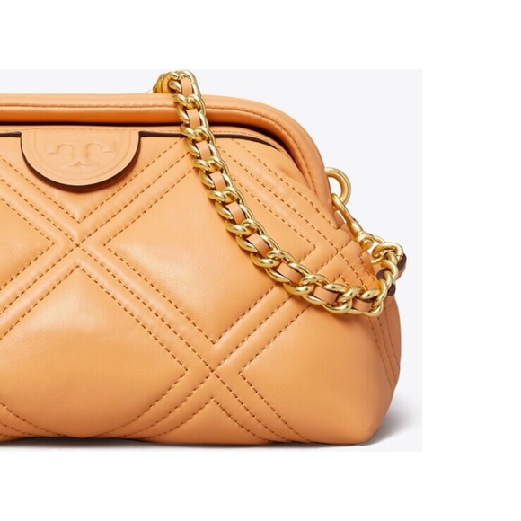 ☀️NEW☀️Tory Burch Fleming Bag Apricot - Picture 12 of 12